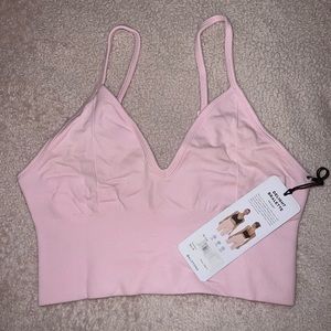 Alo Yoga- Delight Bralette in Pink Sugar
